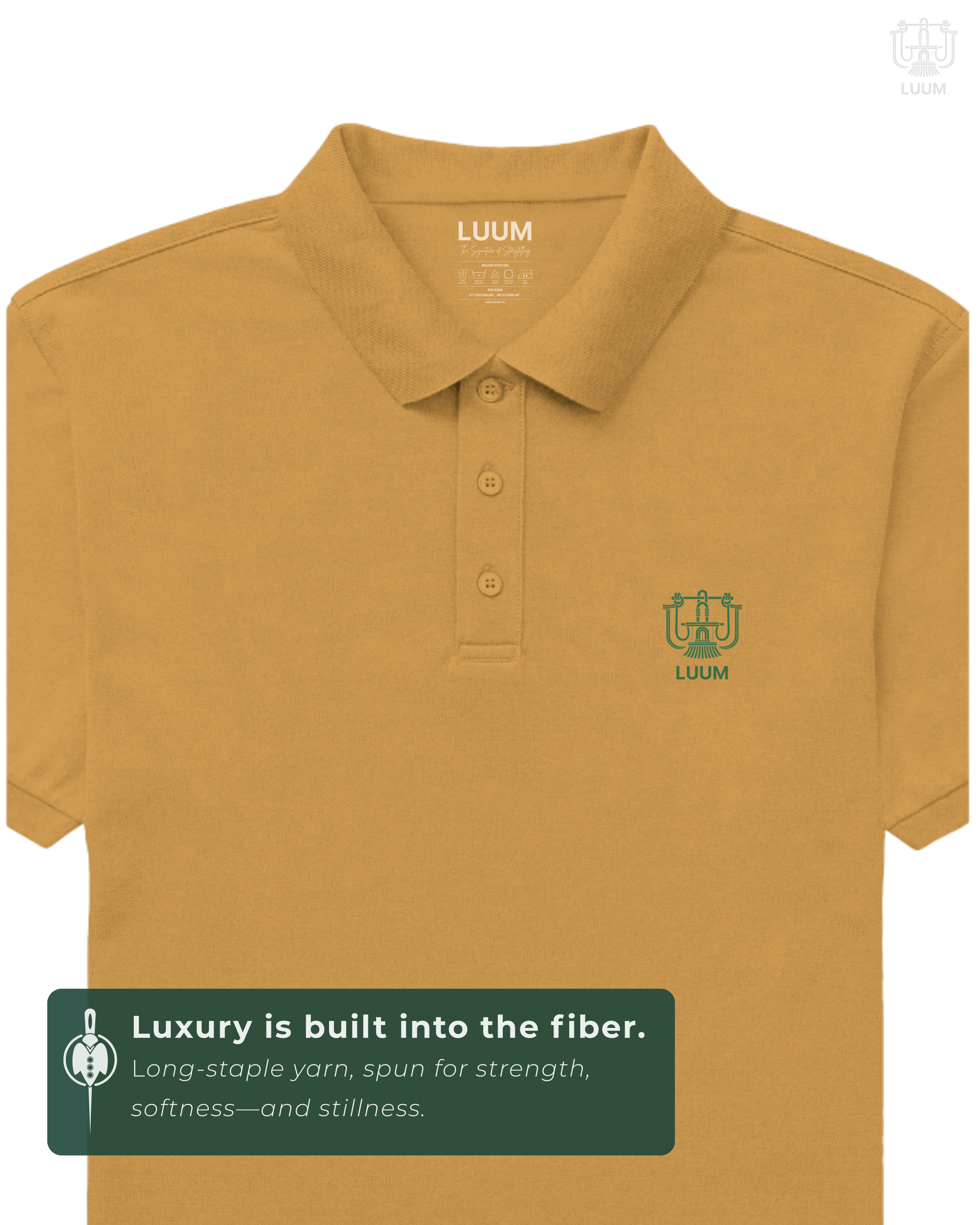CoreForm Polo - Yellow