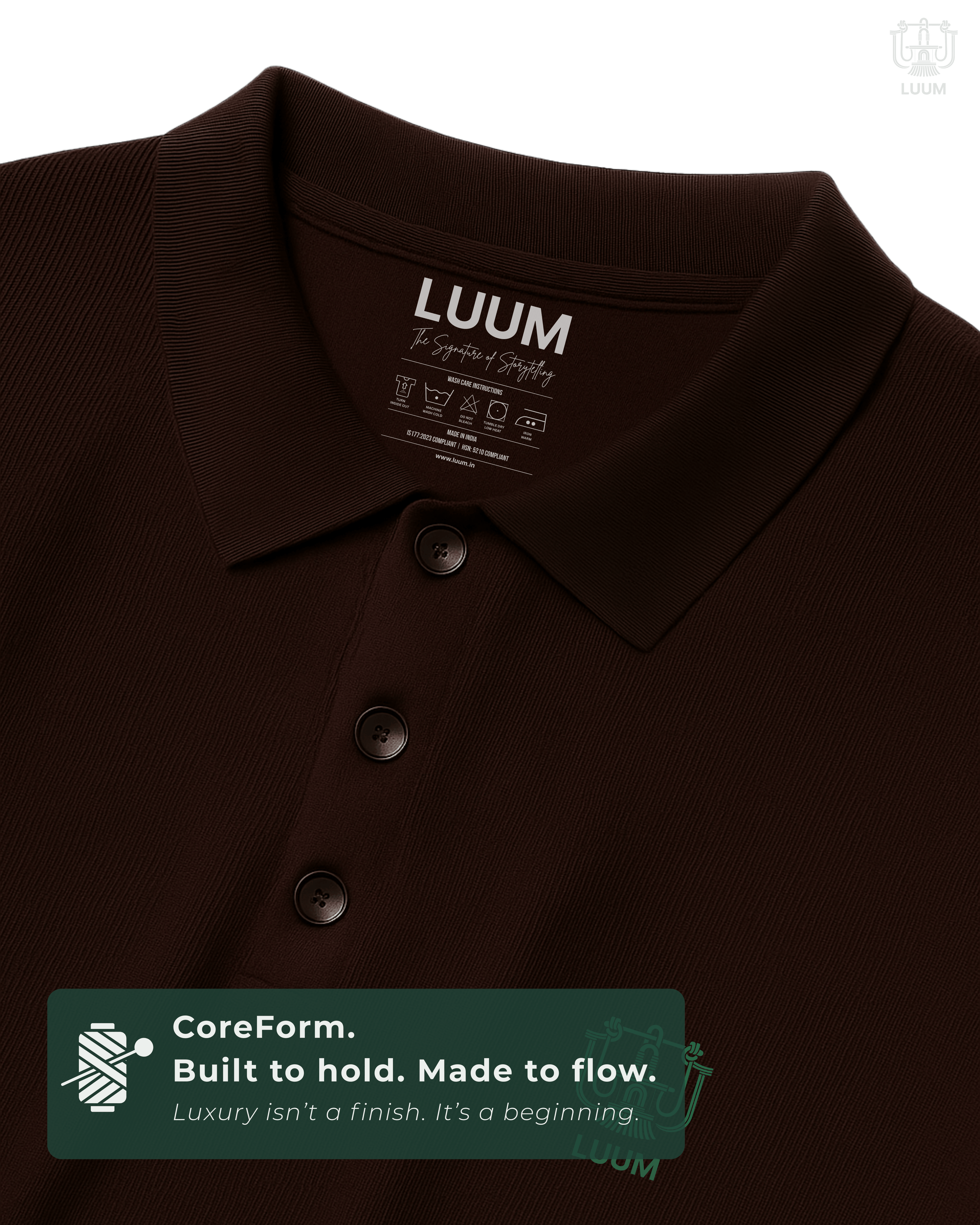 CoreForm Polo - Maroon