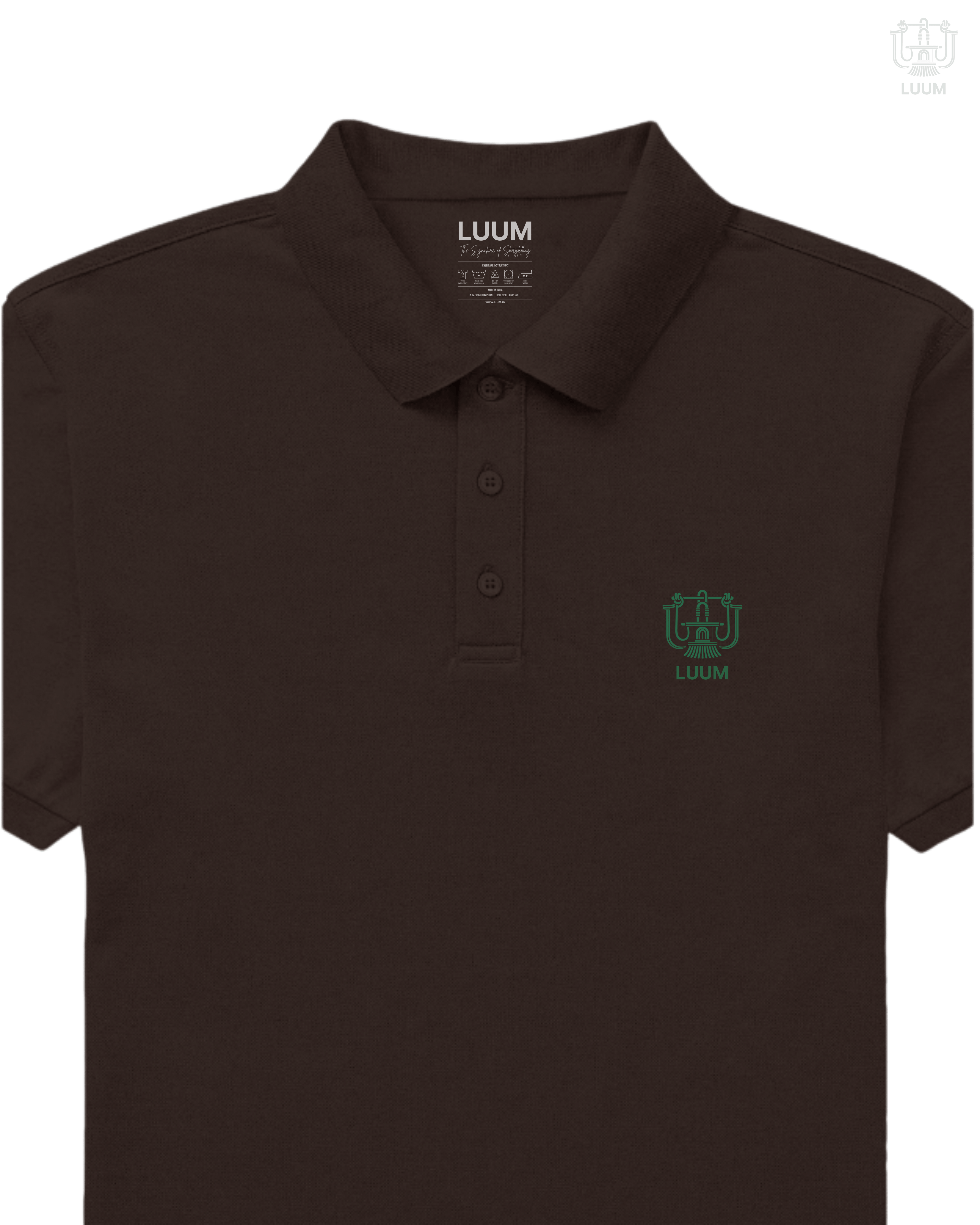 CoreForm Polo - Coffee