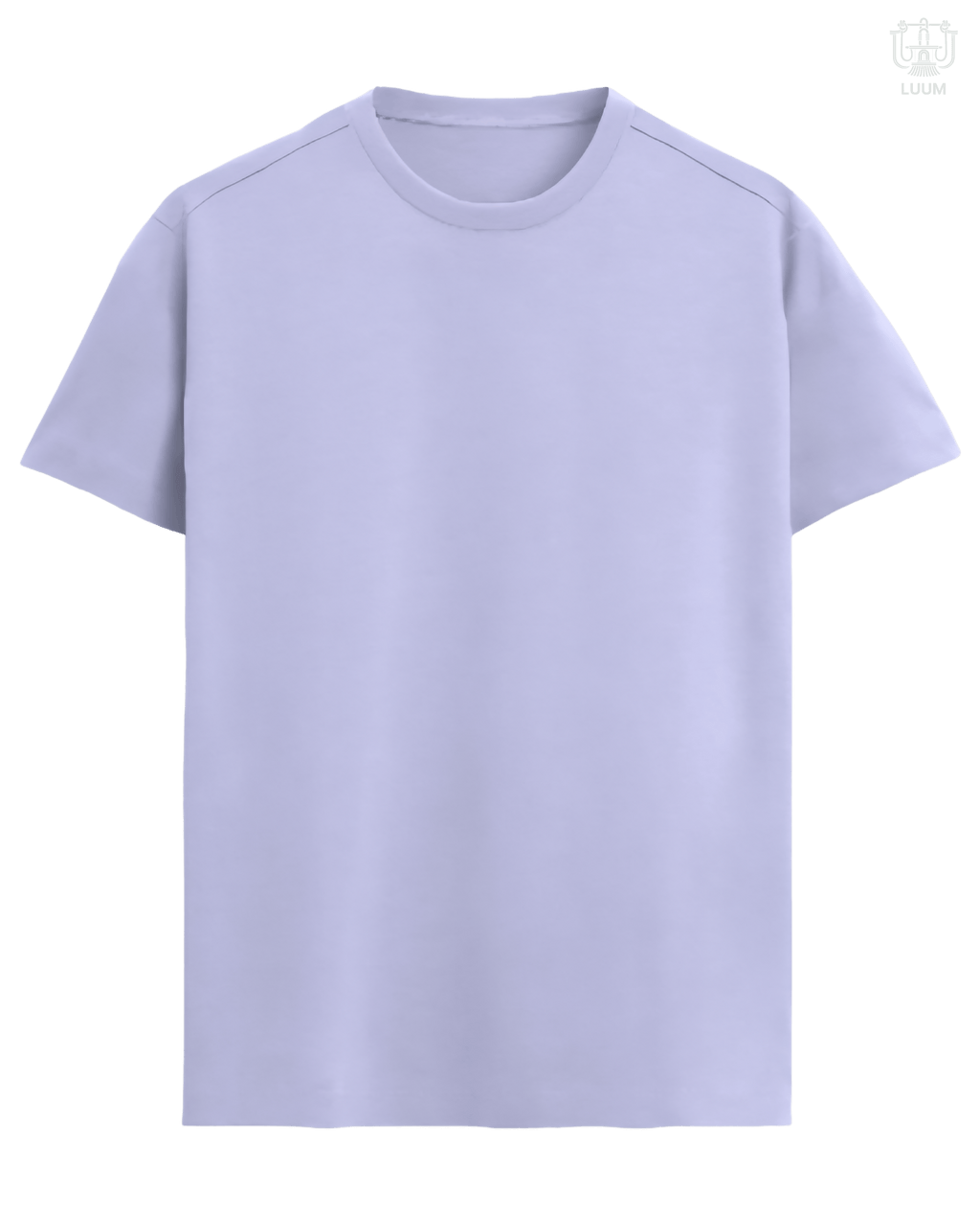 LUUM CoreForm Lavendar Regular Fit T-Shirt - A 180 GSM All SUPIMA Cotton Marvel.