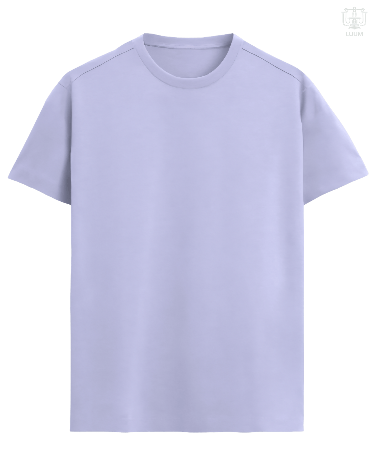 LUUM CoreForm Lavendar Regular Fit T-Shirt - A 180 GSM All SUPIMA Cotton Marvel.
