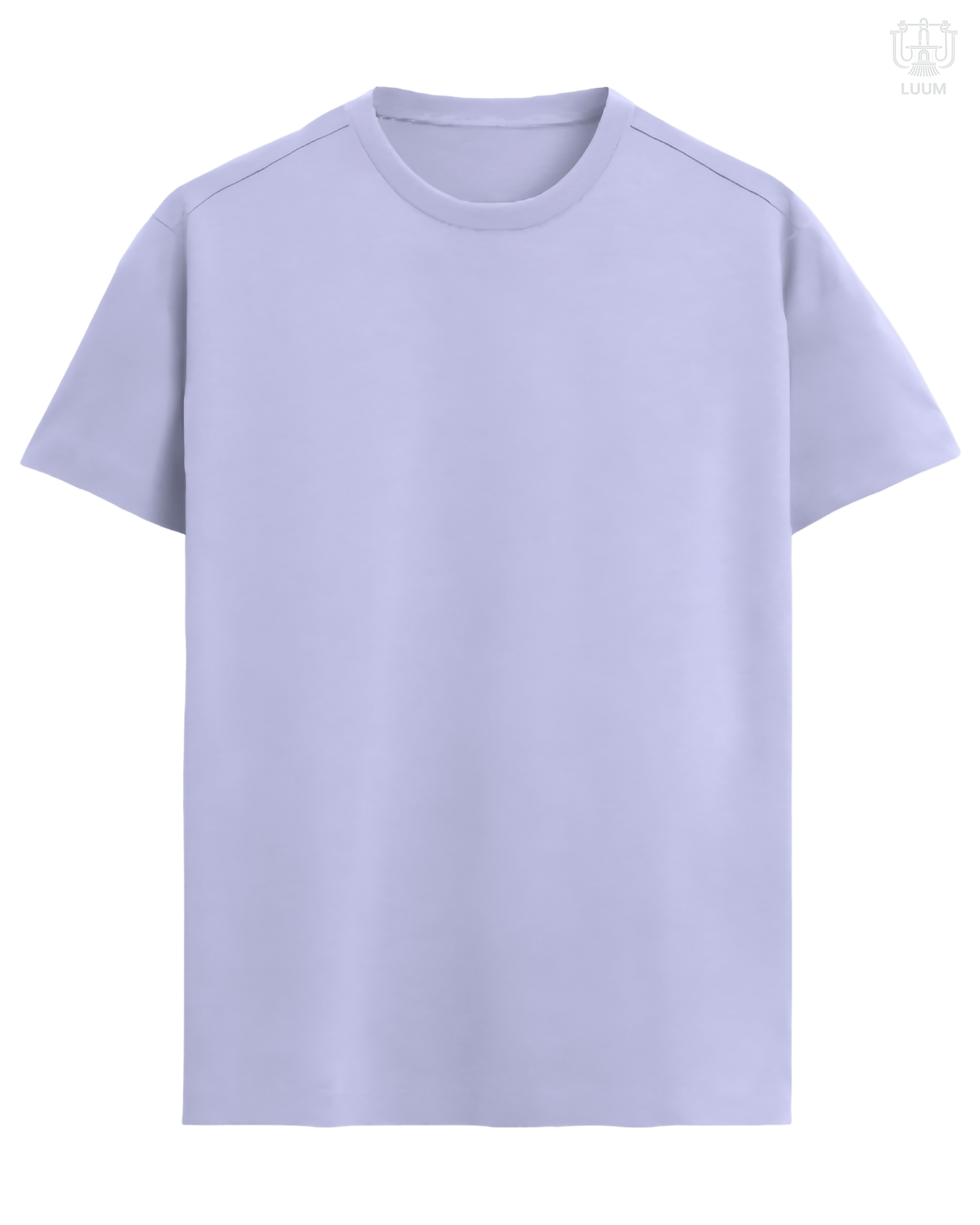 LUUM CoreForm Lavendar Regular Fit T-Shirt - A 180 GSM All SUPIMA Cotton Marvel.