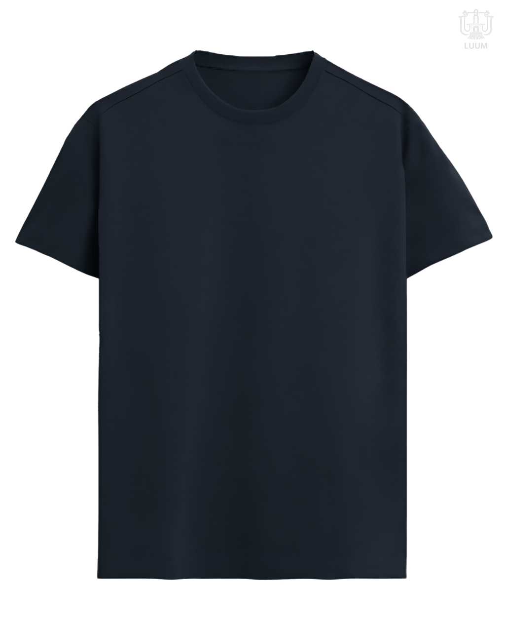 LUUM CoreForm Navy Regular Fit T-Shirt - A 180 GSM All SUPIMA Cotton Marvel.