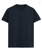 LUUM CoreForm Navy Regular Fit T-Shirt - A 180 GSM All SUPIMA Cotton Marvel.