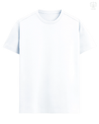 LUUM CoreForm White Regular Fit T-Shirt - A 180 GSM All SUPIMA Cotton Marvel.