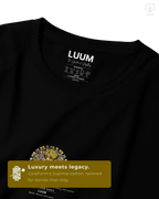 Closeup of the Mugiwara Legends Vinsmoke Sanji t-shirt design, highlighting fine print detail and fabric texture. Part of DailyPrints Collection. Belief. Woven and Worn.